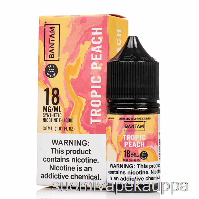 Vape Box Trooppinen Persikka - Bantaamisuolat - 30ml 18mg